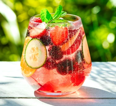 summer cup mocktail