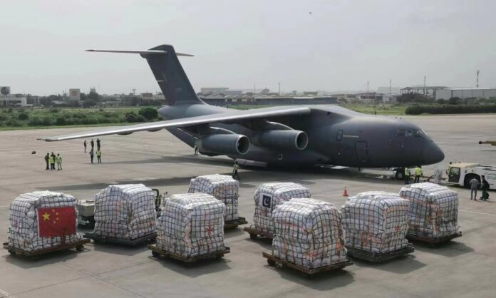 China's Flood Relief to Pakistan