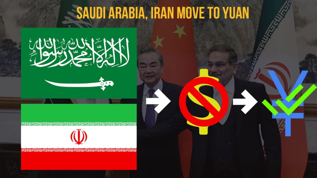 Saudi Arabia, Iran move to Yuan