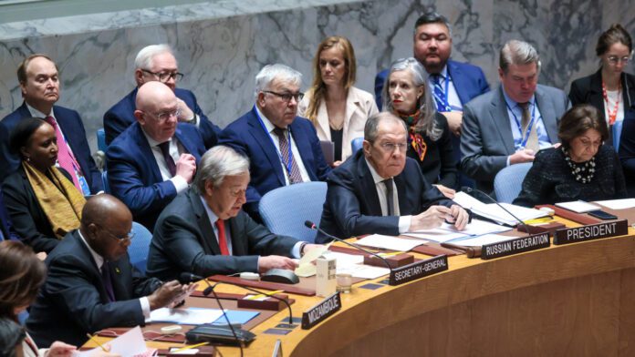 Ukraine Allies Condemn Russia At UNSC Meeting