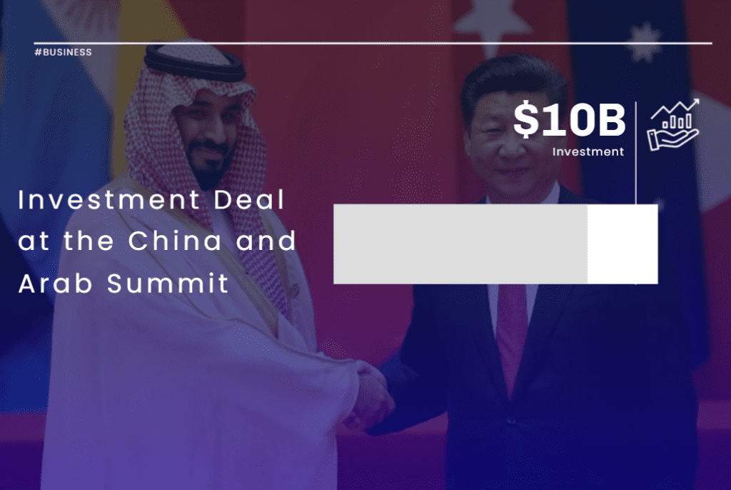 Investment Deal at the China and Arab Summit 
