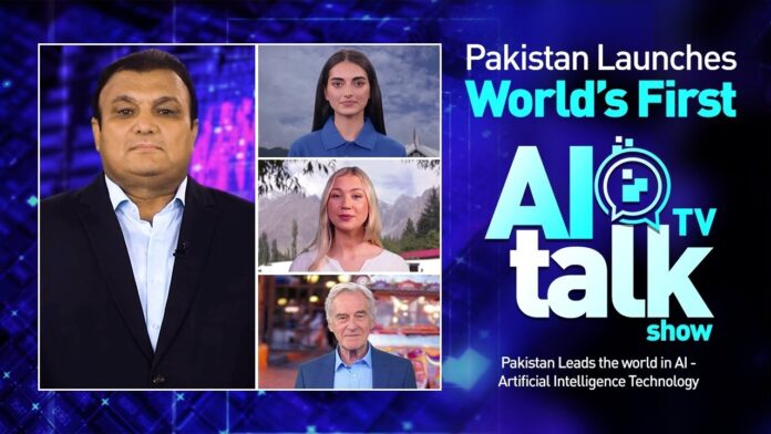 Pakistan launches the world’s first AI TV talk show
