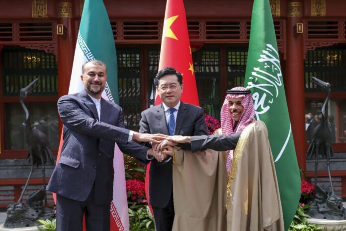 Chinese-mediated Saudi-Iran agreement sparking a *surge of rapprochement*