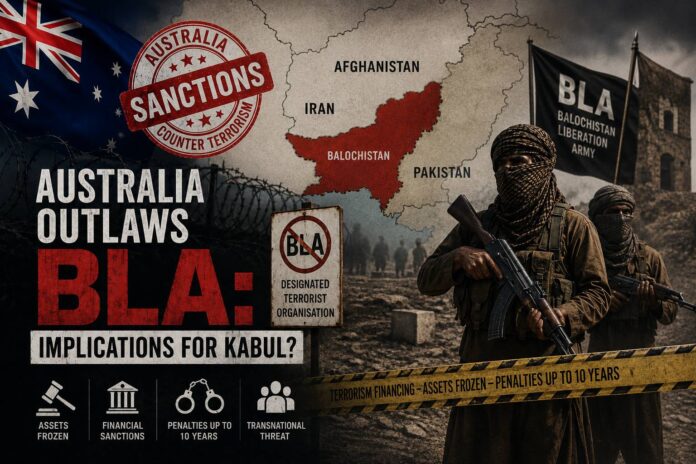 Australia Outlaws BLA: Implications for Kabul?