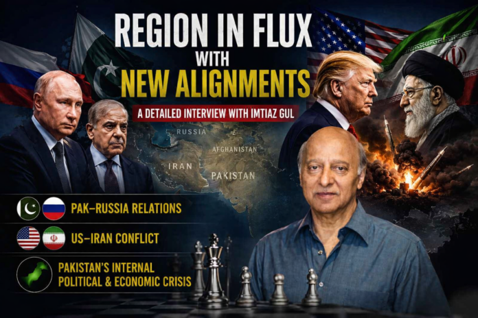 Region in Flux With New Alignments