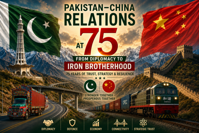 Pakistan–China Relations at 75 From Diplomacy to Iron Brotherhood